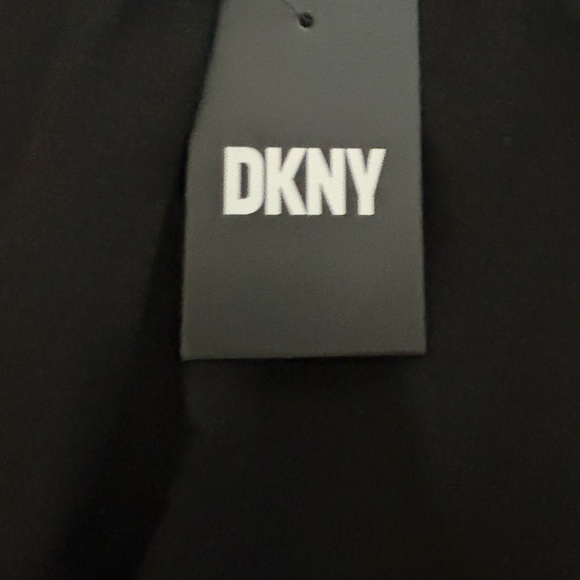 DKNY Black Wide Leg Drawstring Pants Size m - Picture 9 of 12
